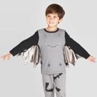 Toddler Boys' Bat T-shirt With Wings - Cat & Jack Gray