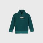 Toddler Boys' Sweater Fleece Pullover Sweatshirt - Cat & Jack Green