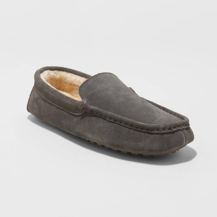 Men's Carlo Slippers - Goodfellow & Co Gray