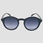 Women's Round Sunglasses - A New Day Black,
