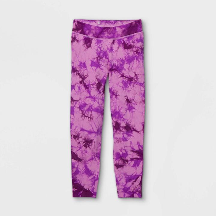 Girls' Seamless Leggings - All In Motion Plum