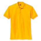 Dickies Young Men's Pique Uniform Polo Shirt - Gold