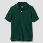 Boys' Interlock Uniform Polo Shirt - Cat & Jack Green
