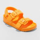 Toddler Boys' Ade Slip-on Footbed Sandals - Cat & Jack Orange