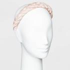 Braided Hard Headband - A New Day Blush