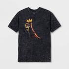 Men's Jean-michel Basquiat Short Sleeve Graphic T-shirt - Charcoal Gray S, Men's,