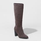 Women's Lenna Stovepipe Fashion Boots - A New Day Brown