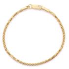 Tiara Popcorn Link Bracelet In Gold Over Silver, Women's, Size: