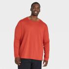 All In Motion Men's Big & Tall Long Sleeve Performance T-shirt - All In