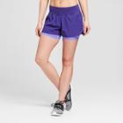 Women's Woven Layered Shorts - C9 Champion Violet