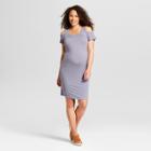 Maternity Cold Shoulder Side Ruched Dress - Macherie Lux Iris L, Infant Girl's