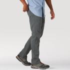 Wrangler Men's Atg Synthetic Relaxed Regular Fit Side Zip 5-pocket Pants - Shadow Black