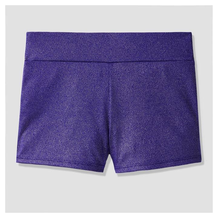 Girls' Freestyle By Danskin Activewear Shorts - Dark Purple