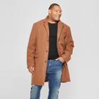 Men's Tall Wool Overcoat Jacket - Goodfellow & Co Brown