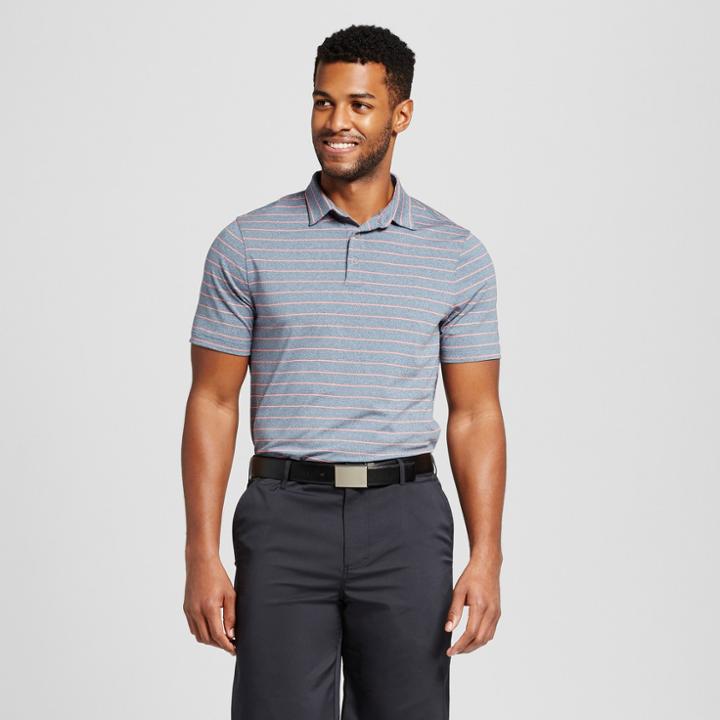 Men's Stripe Golf Polo Shirt - C9 Champion Blue