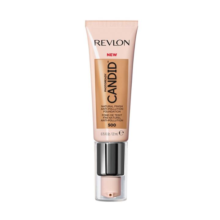Revlon Photoready Candid Natural Finish, Anti-pollution Foundation - 500 Almond