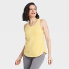 Women's Active Tank Top - All In Motion Yellow Heather