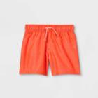 Toddler Boys' Swim Shorts - Cat & Jack Orange