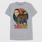 Men's Short Sleeve Stranger Things Getting Stranger Crew T-shirt - Cloudy Gray