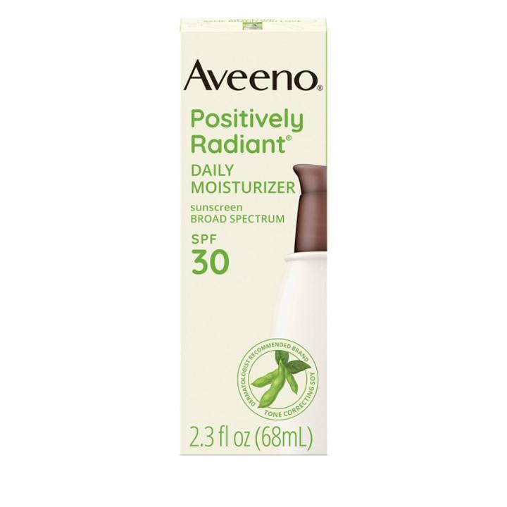 Aveeno Positively Radiant Sheer Daily Moisturizer - Spf