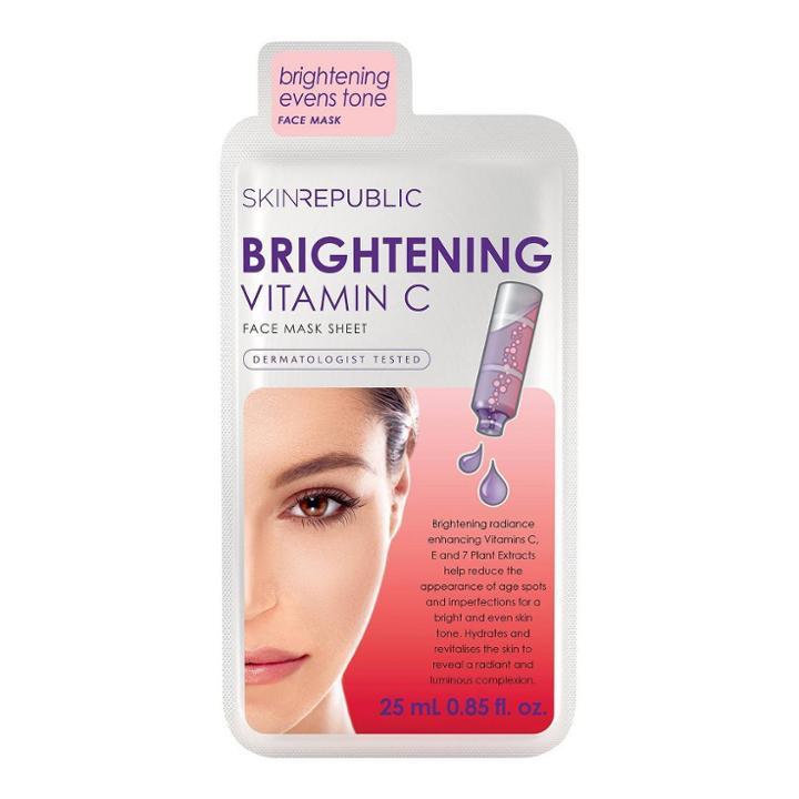 Skin Republic Brightening Vitamin C Face Mask Sheet - 0.85 Fl Oz, Women's