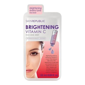 Skin Republic Brightening Vitamin C Face Mask Sheet - 0.85 Fl Oz, Women's
