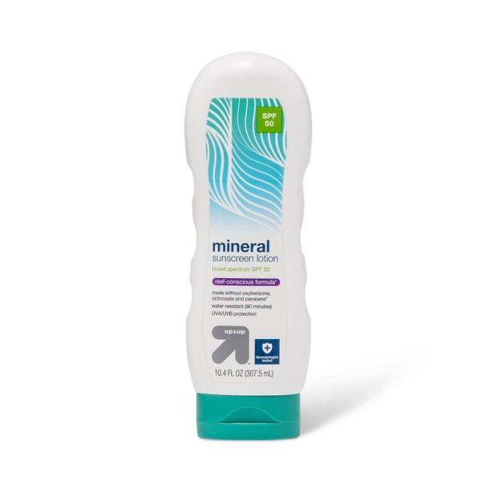 Mineral Sunscreen Lotion - Spf 50 - 10.4oz - Up & Up