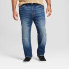 Men's Big & Tall Slim Straight Fit Jeans With Coolmax - Goodfellow & Co Light Wash
