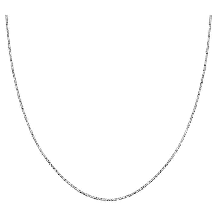 Distributed By Target Women's Box Chain In Sterling Silver - Gray