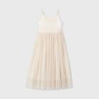 Zenzi Girls' Lace Maxi Dress - Cream
