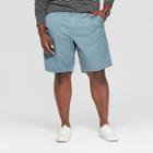 Men's Big & Tall 10.5 Flat Front Linden Chino Shorts - Goodfellow & Co Blue