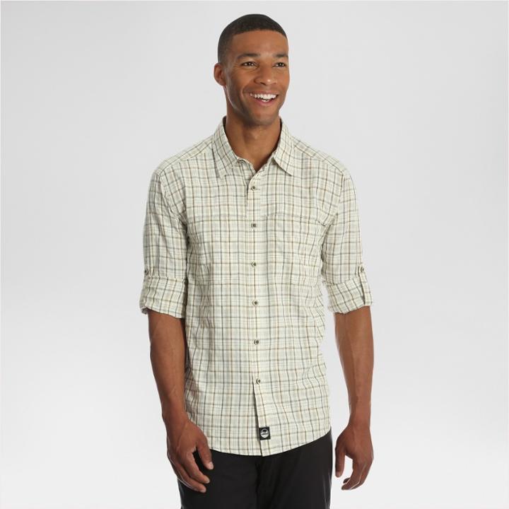 Wrangler Outdoor Long Sleeve Emmett Shirt - Otter Brown