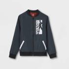 Boys' Marvel Spider-man Bomber Jacket - Black