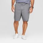 Men's Big & Tall 10.5 Chino Shorts - Goodfellow & Co Thundering Gray