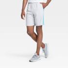 Men's Big & Tall Mesh Shorts - All In Motion Silver Gray Xxxl,