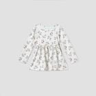 Toddler Girls' Long Sleeve Peplum T-shirt - Cat & Jack Cream