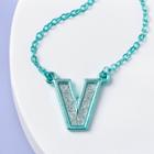 Girls' 'v' Necklace - More Than Magic Teal, Blue