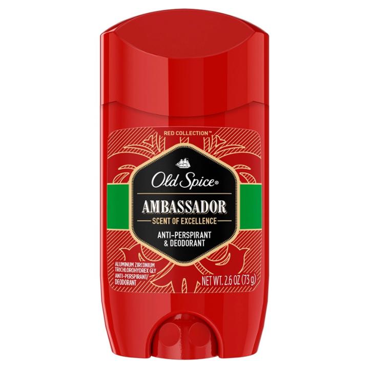 Target Old Spice Red Collection Ambassador Invisible Solid Antiperspirant And Deodorant