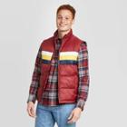 Men's Sleeveless Puffer Vest - Goodfellow & Co Red