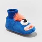 Toddler Boys' Wren Monster Slippers - Cat & Jack Blue