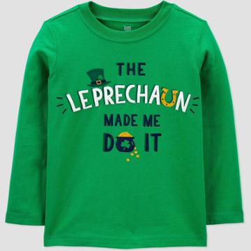 Baby Boys' Leprechaun St. Patrick's Day T-shirt - Just One You Made By Carter's Green