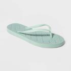 S Shower Flip Flop Sandals Mint - Room Essentials , Green