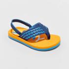 Toddler Boys' Pepin Flip Flop Sandals - Cat & Jack Orange S (5-6), Toddler Boy's, Size: