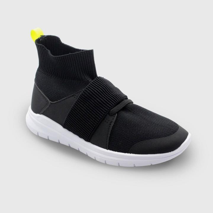 Boys' Jal Sneakers - Cat & Jack Black