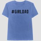 Well Worn Men's #girldad Short Sleeve Graphic T-shirt - Blue