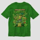 Boys' Nickelodeon Teenage Mutant Ninja Turtles Short Sleeve T-shirt - Green Heather