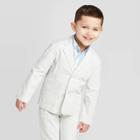 Oshkosh B'gosh Toddler Boys' Easter Blazer Sweatshirt - White 12m, Toddler Boy's, Beige