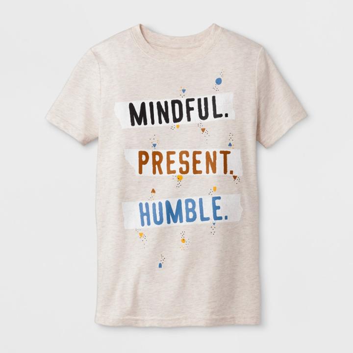 Boys' Short Sleeve T-shirt - Cat & Jack Brown