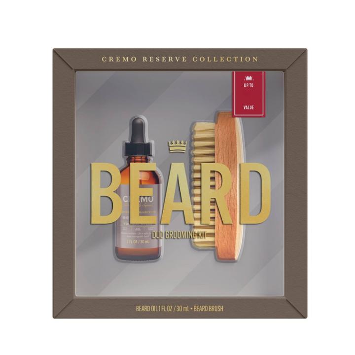 Cremo Vintage Suede Beard Duo Kit