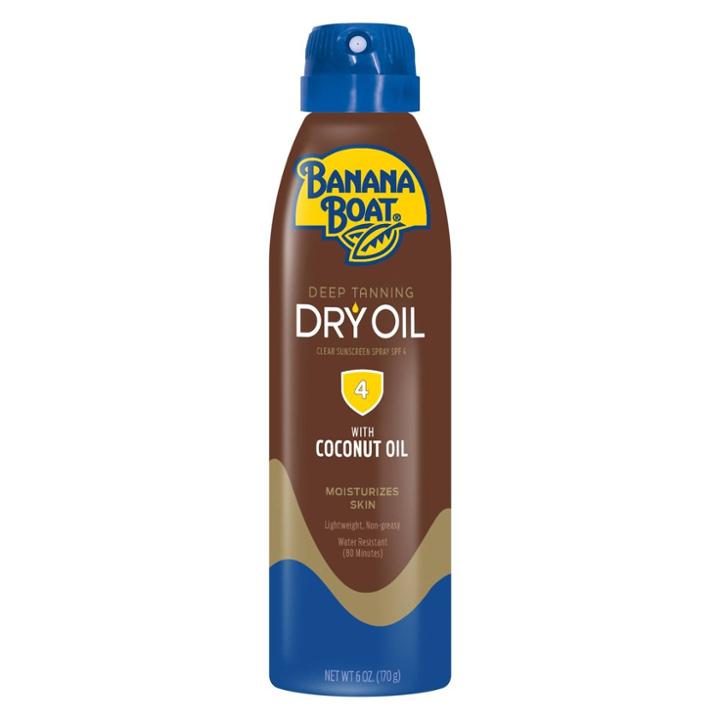 Banana Boat Dry Oil Clear Sunscreen Spray -